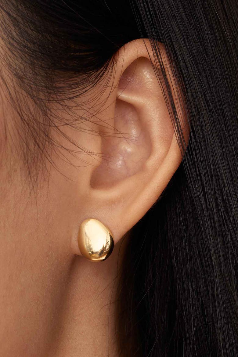 14K Yellow Gold Madison Avenue Studs, Alternate, color, Yellow Gold