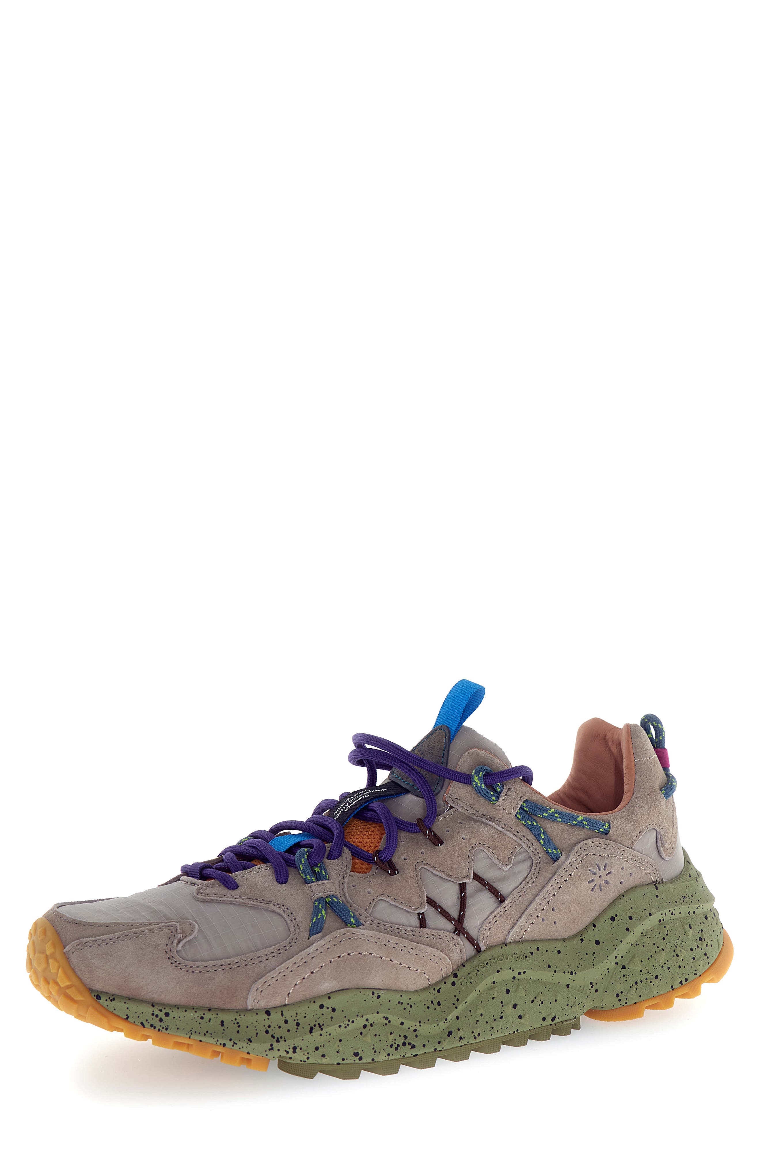 Flower MOUNTAIN Yamabushi Sneaker, Main, color, Cloud Grey