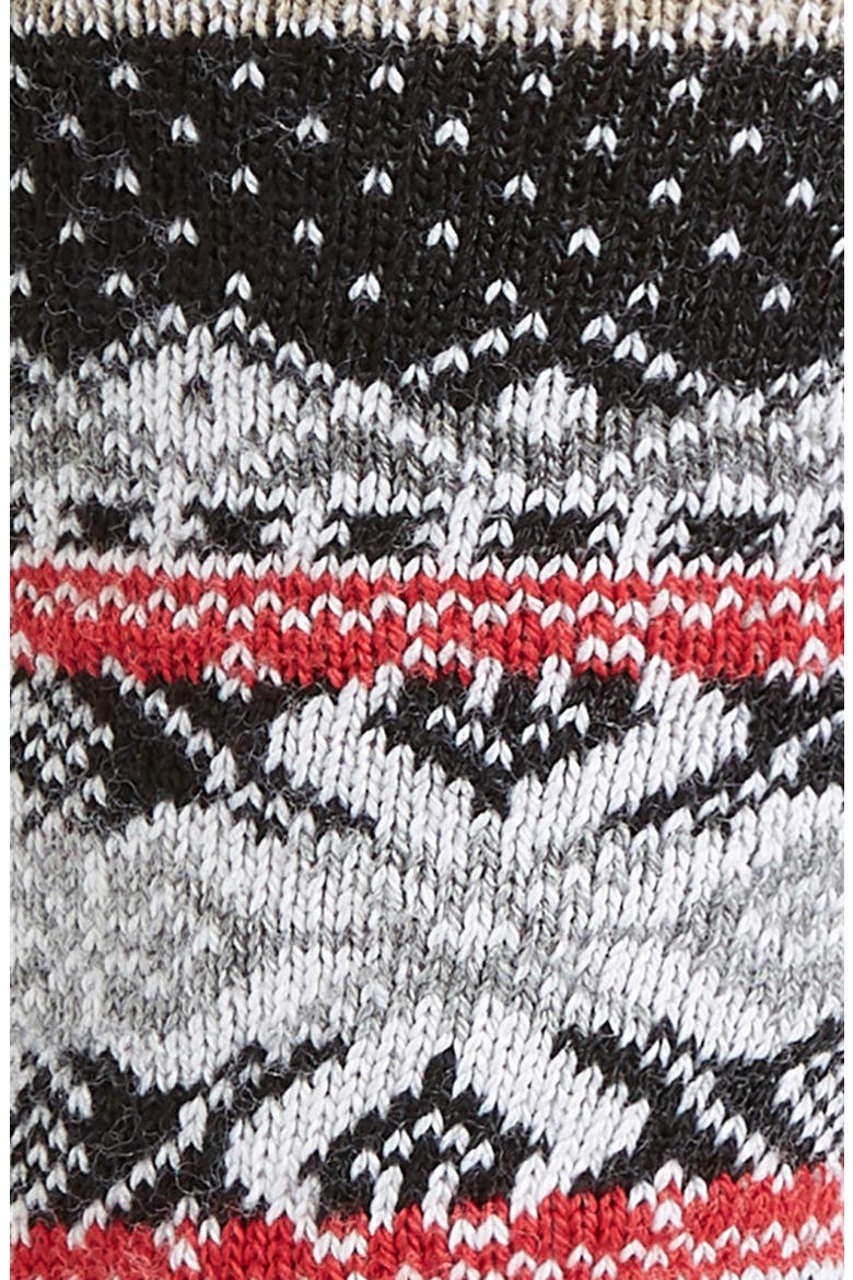 x CHUP Premium Hansker Crew Socks, Alternate, color, BLACK