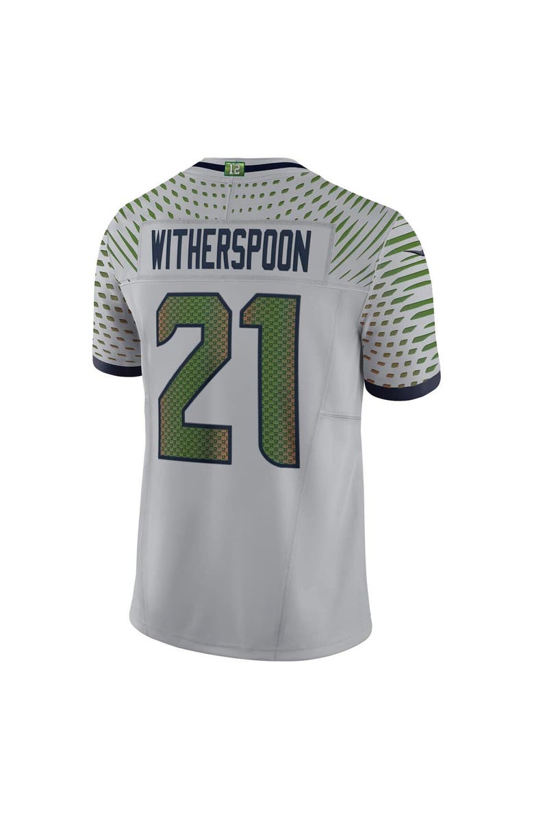Nike Men's Nike Devon Witherspoon Wolf Gray Seattle Seahawks 2025 Rivalries Collection Limited Jersey, Alternate, color, Gray