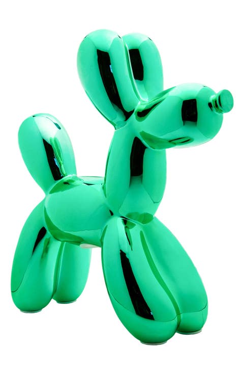 Plus Teal Balloon Animal Sculpture