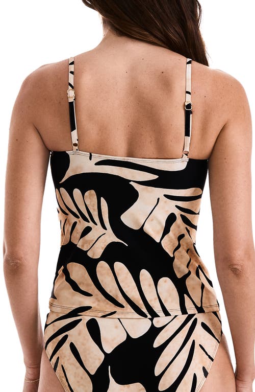 Mimi Flamingo Ellis Tankini In Black