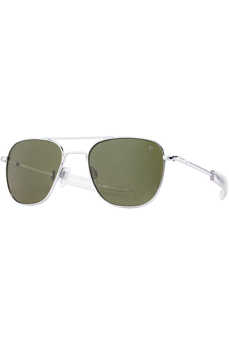 Original Pilot 57mm Aviator Nylon Polarized, Main, color, Silver - SMN-P