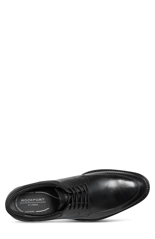 Rockport Floran Apron Toe Derby In Black
