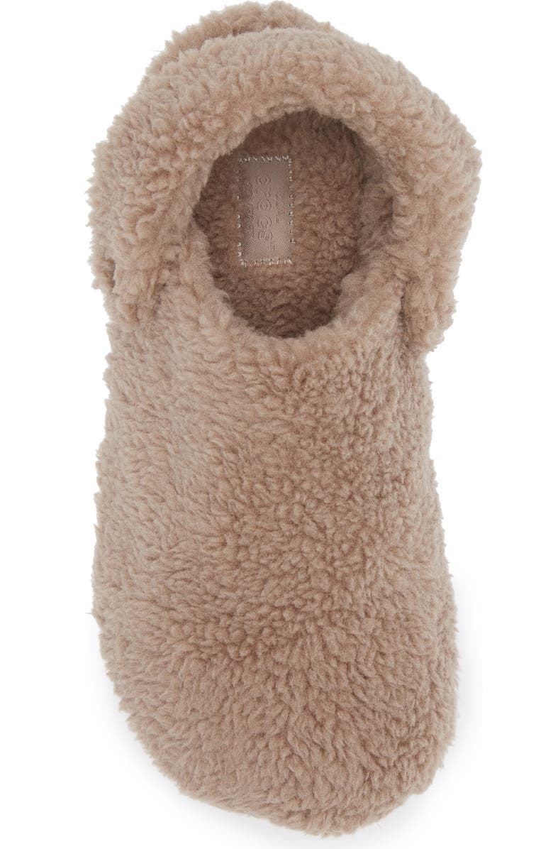 CROCS Classic Cozzzy Faux Fur Slipper Clog, Alternate, color, Mushroom