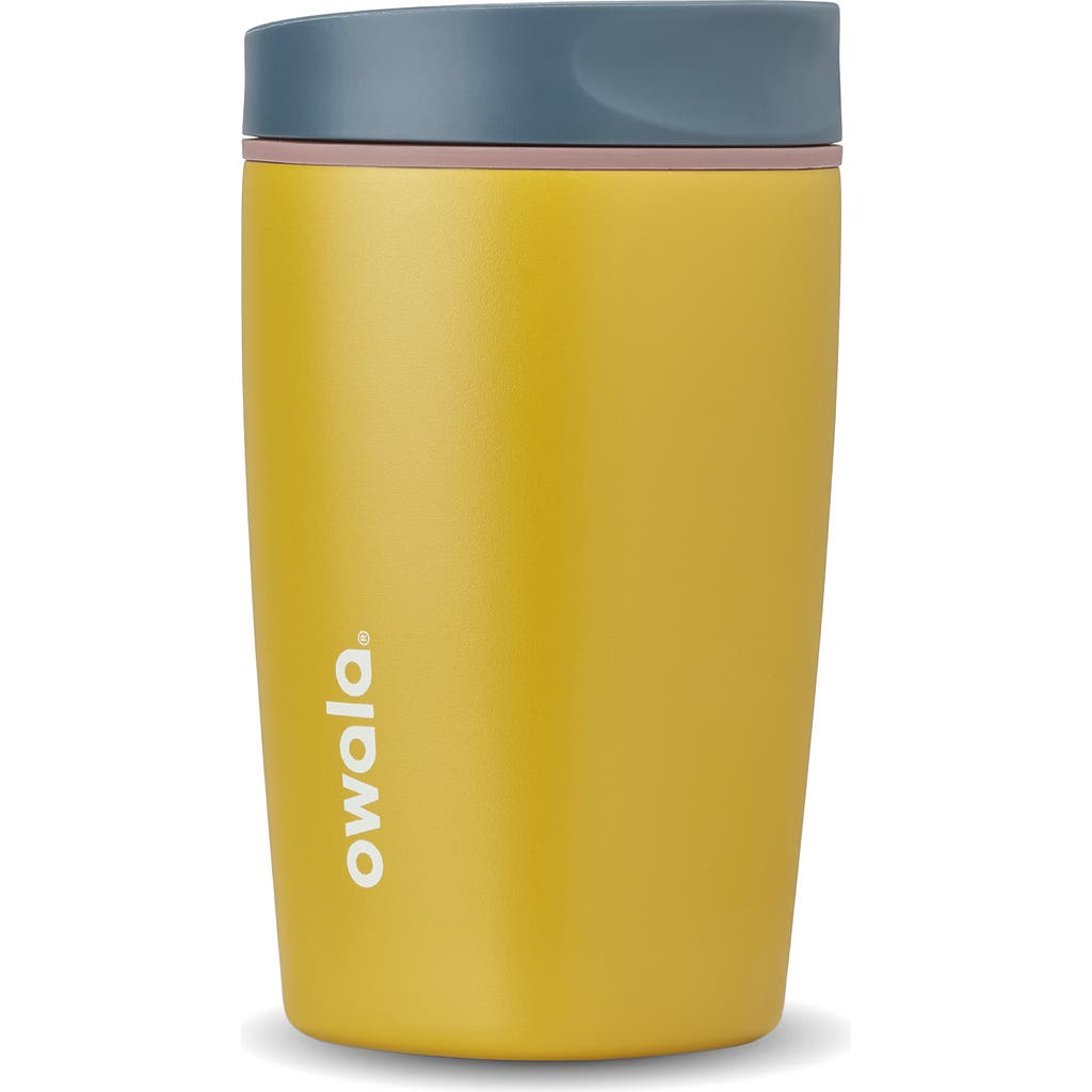 Owala Smoothsip® Slider 12-ounce Travel Tumbler In Yellow