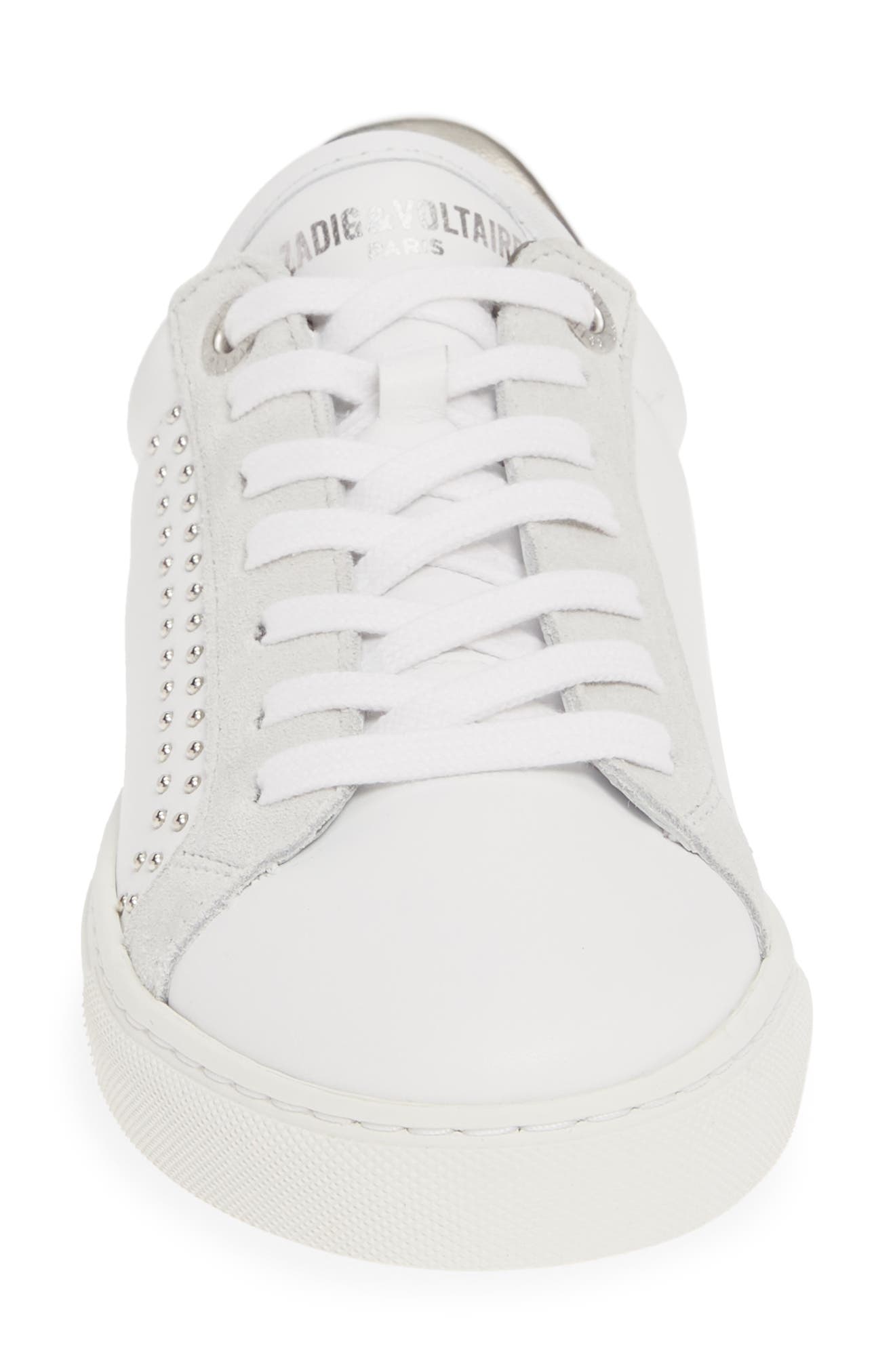 ZV1747 Sneaker, Alternate, color, BLANC