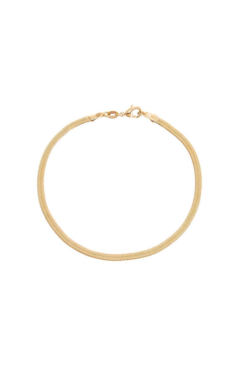 BY ADINA EDEN Herringbone Anklet, Main, color,