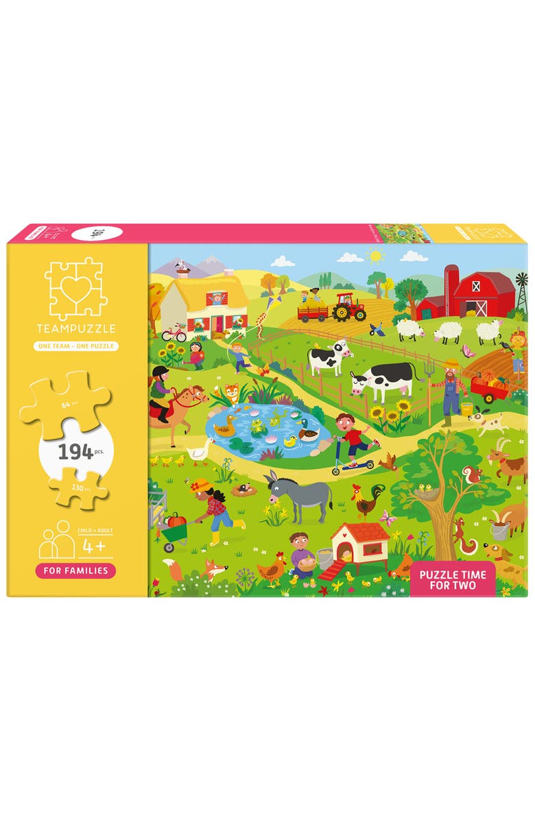 TEAMPUZZLE 194 Piece Puzzle, Main, color, Multicolored