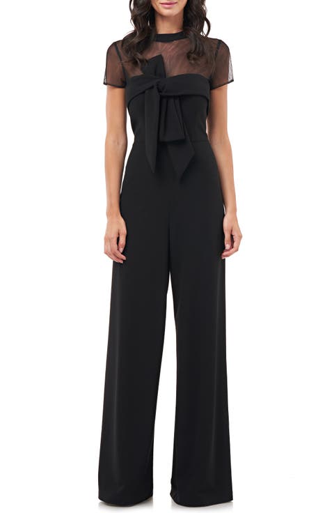 Stretch Crepe Jumpsuit