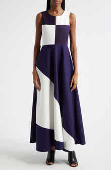BUSAYO Dami Colorblock A-Line Dress