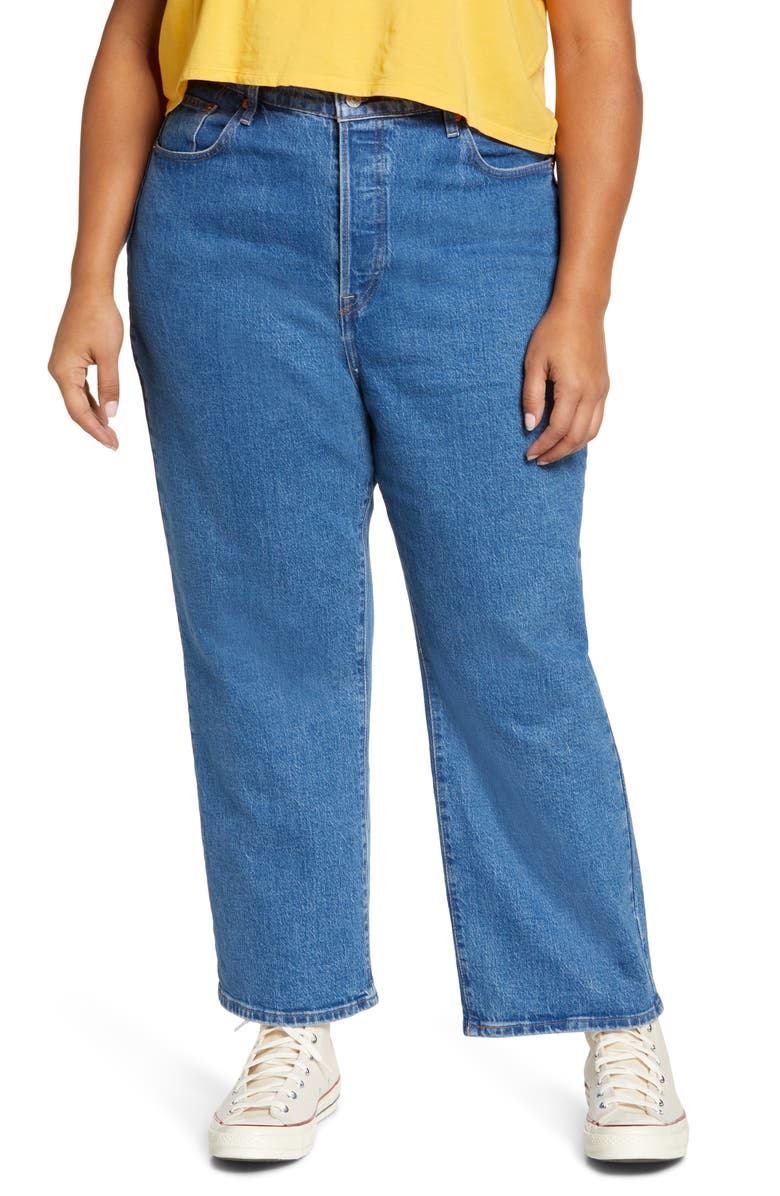Levi's<sup>®</sup> Ribcage Straight Ankle Jeans, Main, color,