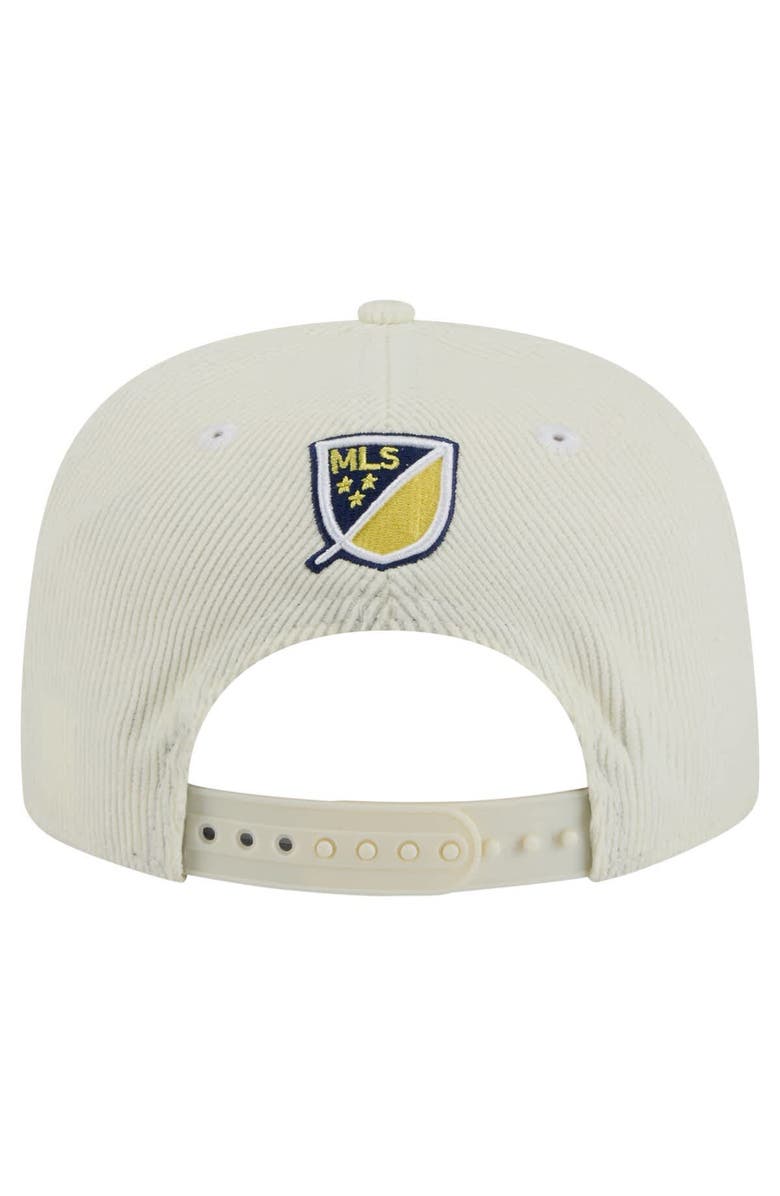 New Era Men's New Era  Cream Nashville SC 2025 Kickoff Snapback Golfer Hat, Alternate, color, Cream