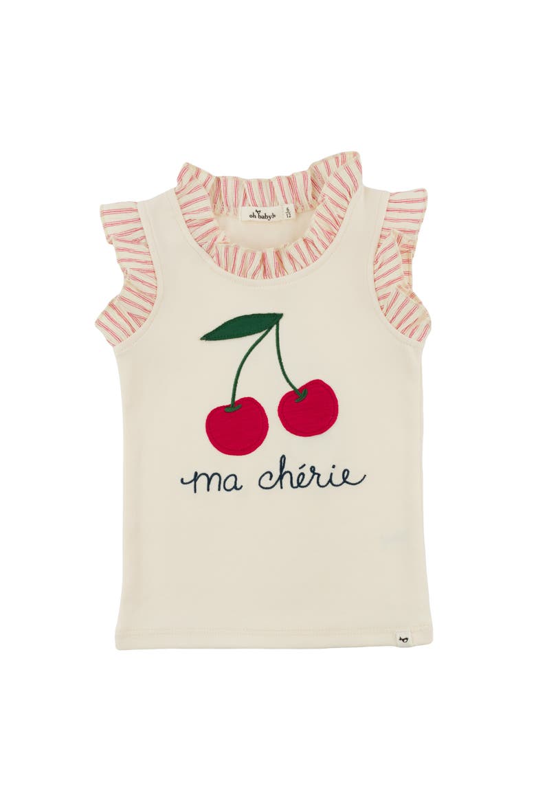 Ma Cherie Rebekah Tank, Main, color, Milk
