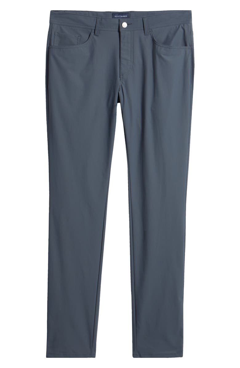 Scott Barber Warp Knit Stretch Nylon 5-Pocket Pants, Alternate, color, 