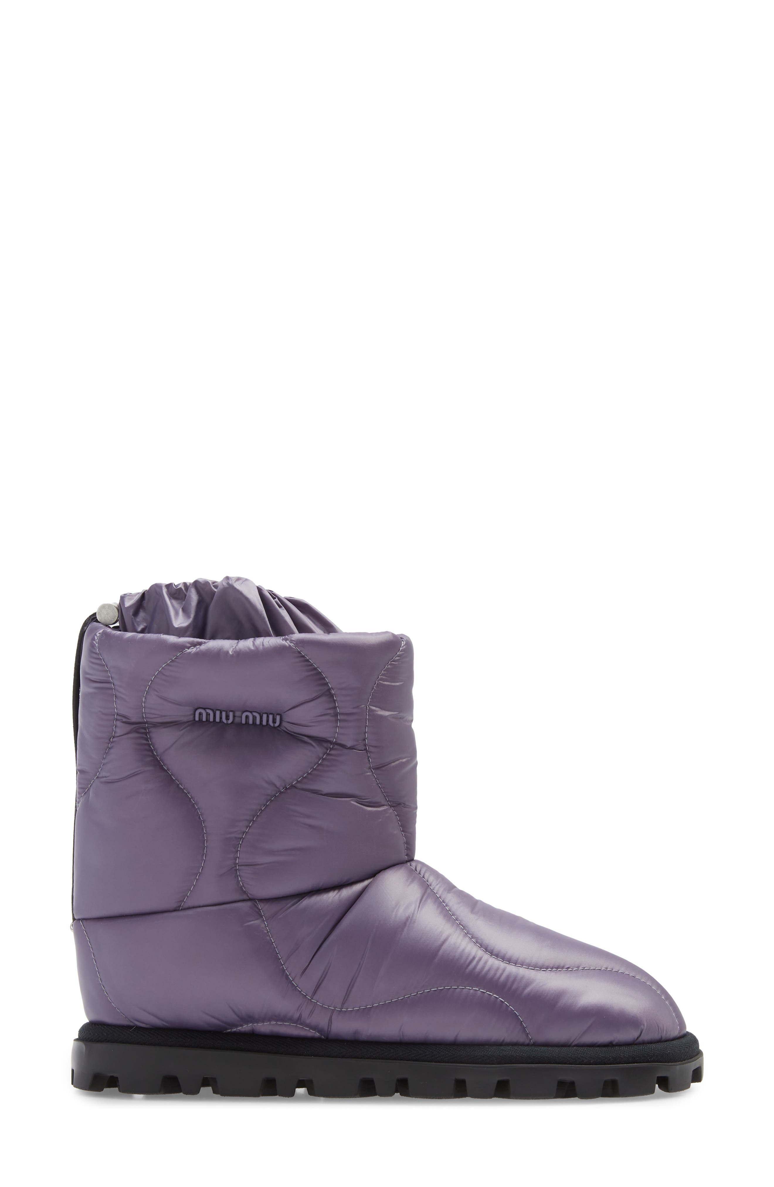 Quilted Bootie, Alternate, color, MIRTILLO