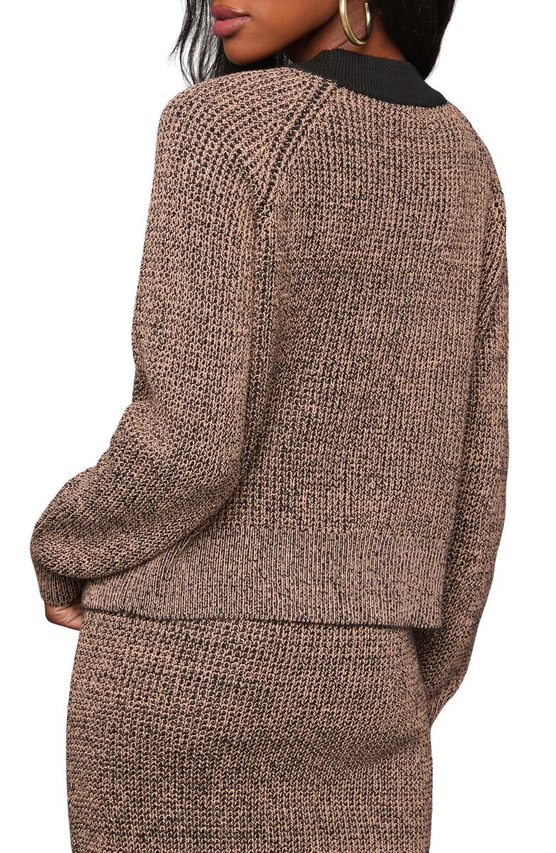 VICI Collection Business Only Contrast Trim Cardigan, Alternate, color, 