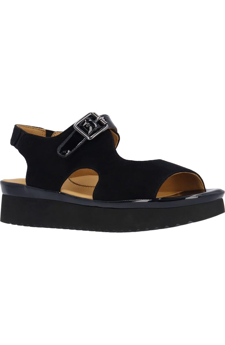 L'Amour des Pieds Azenor Ankle Strap Sandal, Main, color, Black
