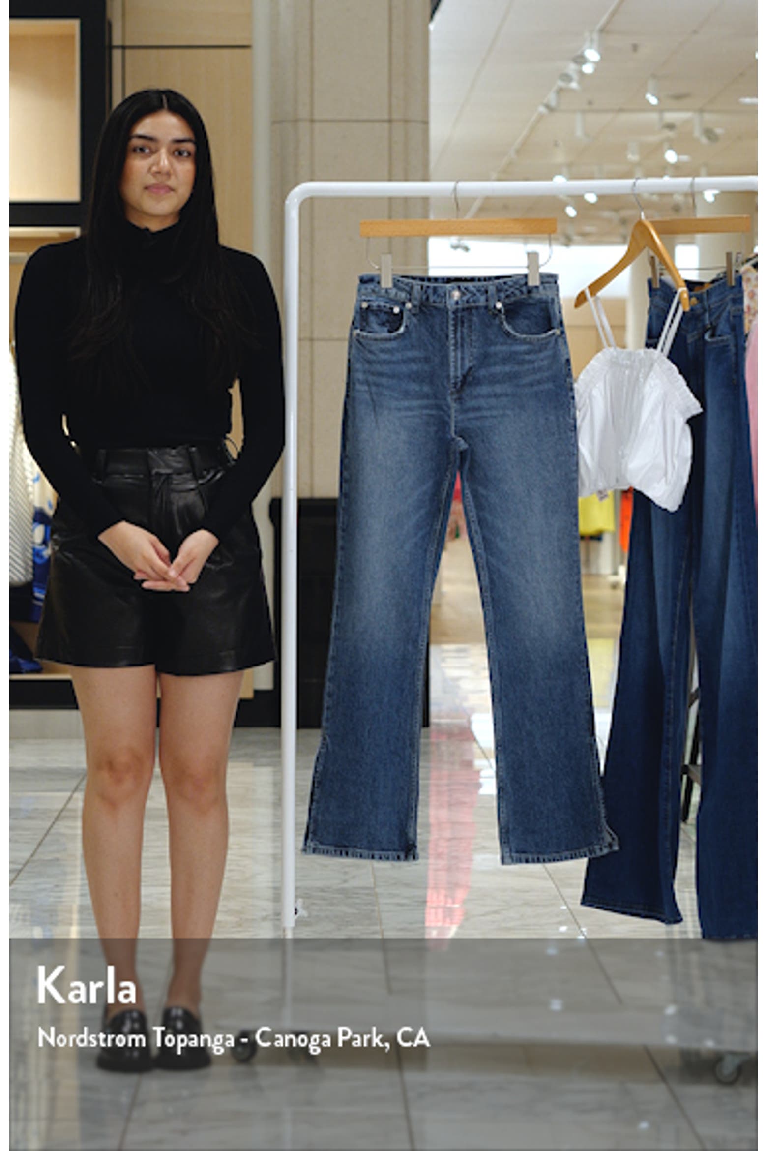 Sunset On The Rails Rails The Sunset High Waist Flare Leg Jeans (Women) | Nordstromrack