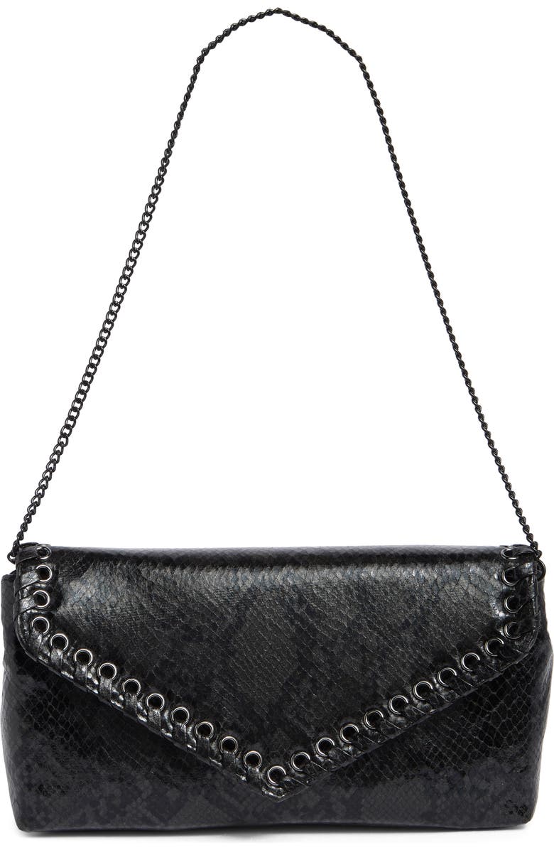 Rebecca Minkoff Whip Envelope Flap Clutch, Main, color,