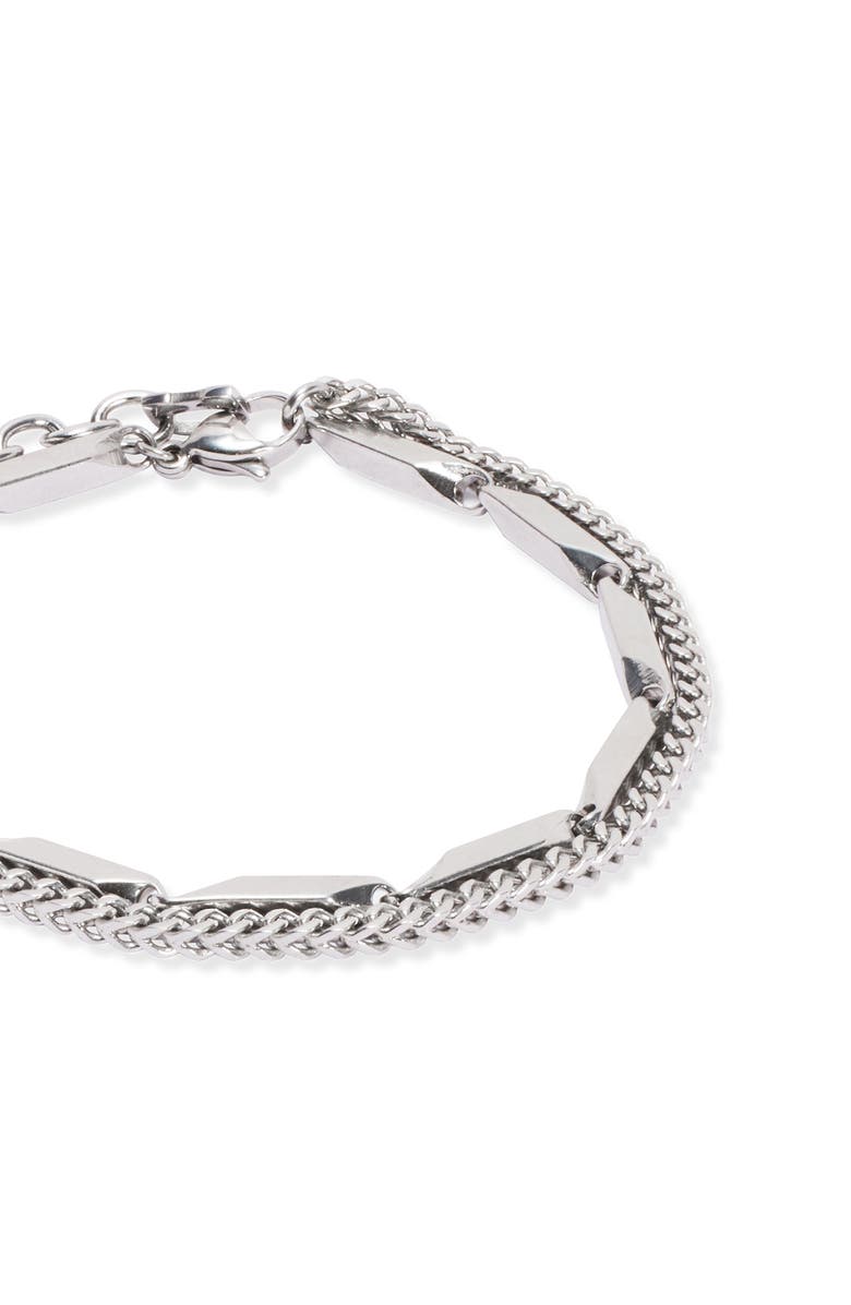 COEUR DE LION Twisted Layers Bracelet, Alternate, color, Silver