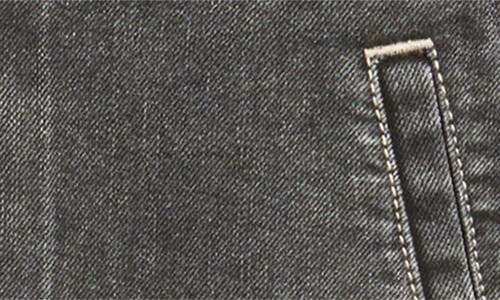 City Blues Pleated Denim Jacket In Black