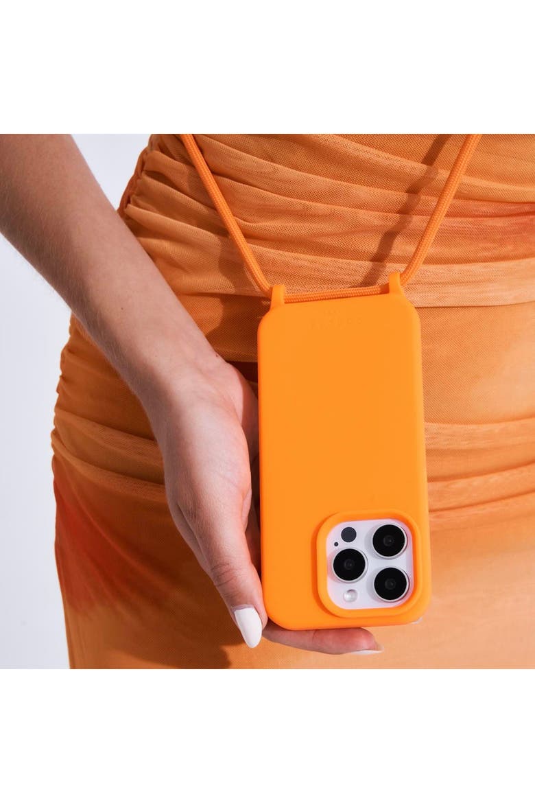 Silicone Phone Case - iPhone 17 Air/Pro/Max, Alternate, color, Orange - iPhone 17
