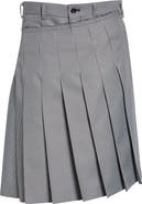 Comme des Garçons Comme des Garçons Pleated Asymmetric Houndstooth Check Skort