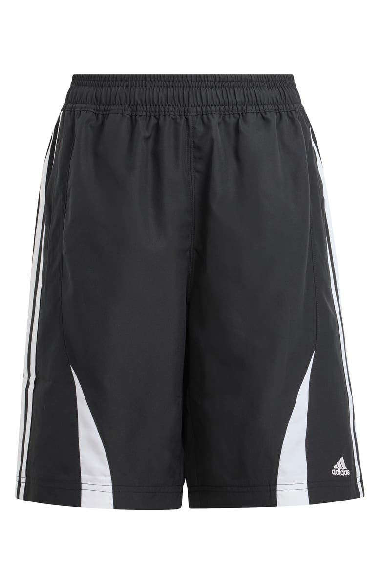 adidas Originals Kids' Teamgeist Loose Soccer Shorts, Main, color,