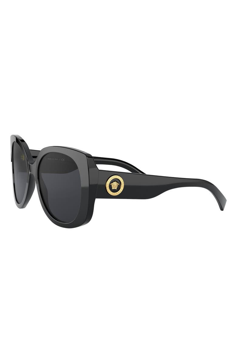Versace 56mm Butterfly Sunglasses, Alternate, color,