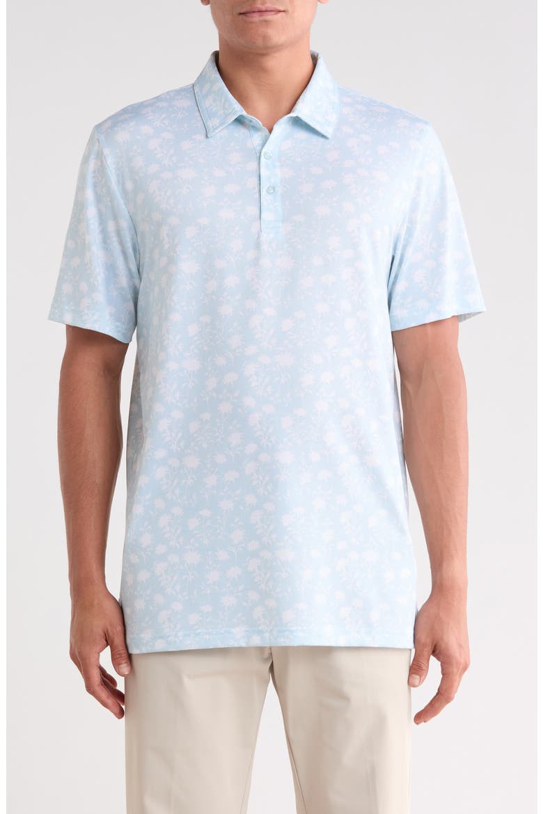 Featherweight Cove Polo, Main, color, AZZURRO