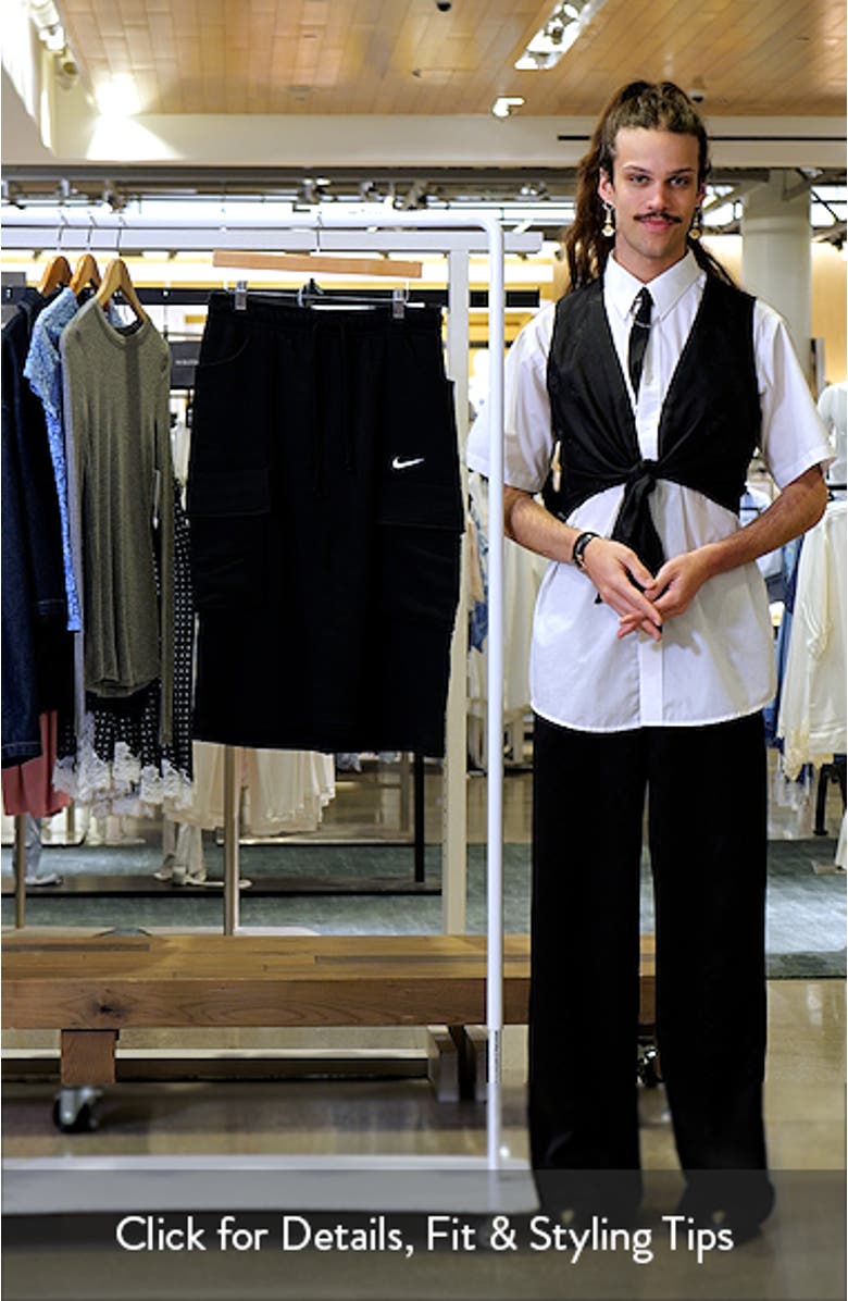 Sportswear Phoenix Fleece Cargo Skirt, sales video thumbnail