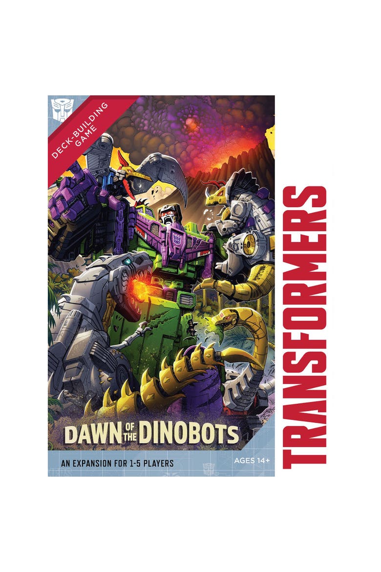 Transformers Deckbuilding Game Dawn Of The Dinobots Expansion, Alternate, color, Multicolored