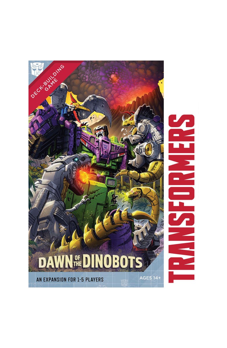 Renegade Game Studios Transformers Deckbuilding Game Dawn Of The Dinobots Expansion, Alternate, color,