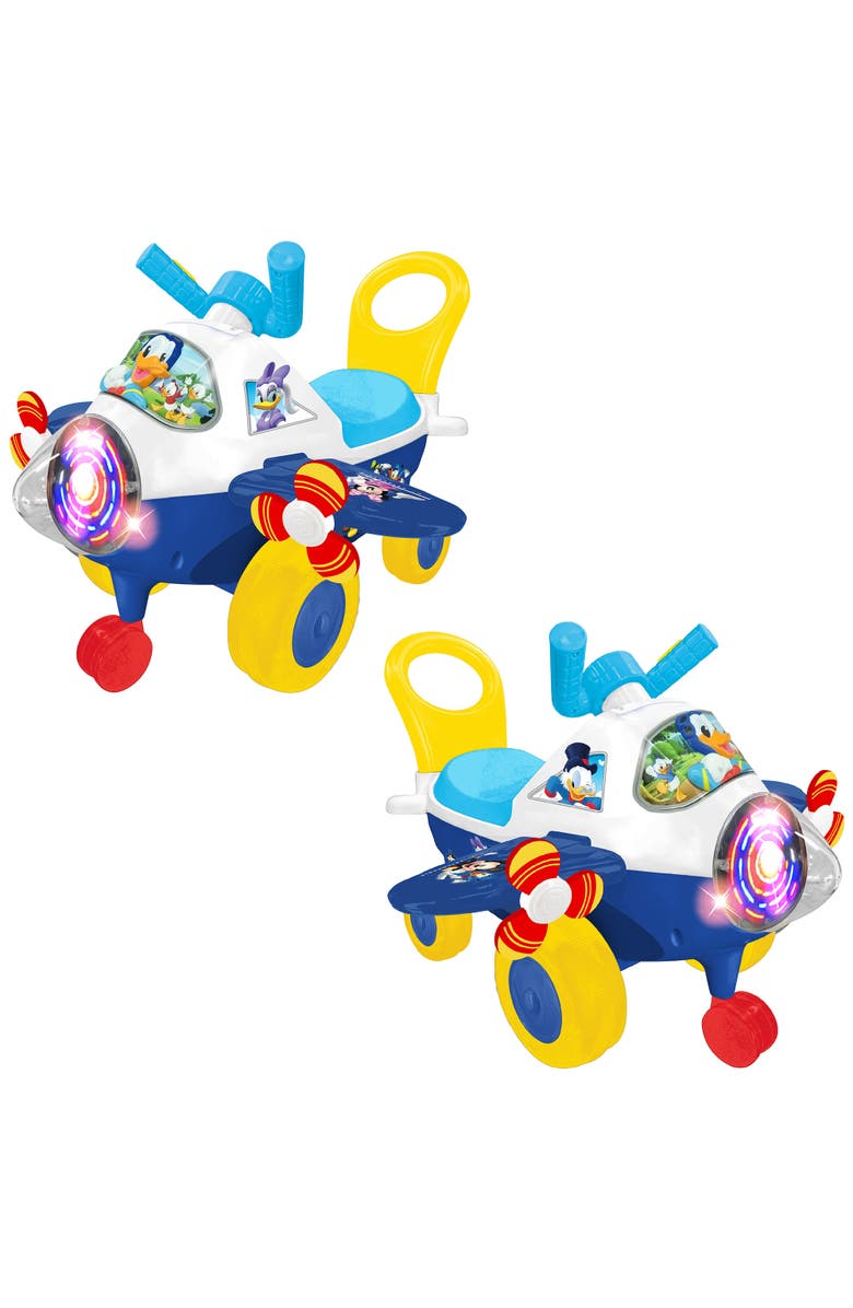 Kiddieland Activity Plane Donald Duck Disney, 12Mo+, Alternate, color, Multicolored