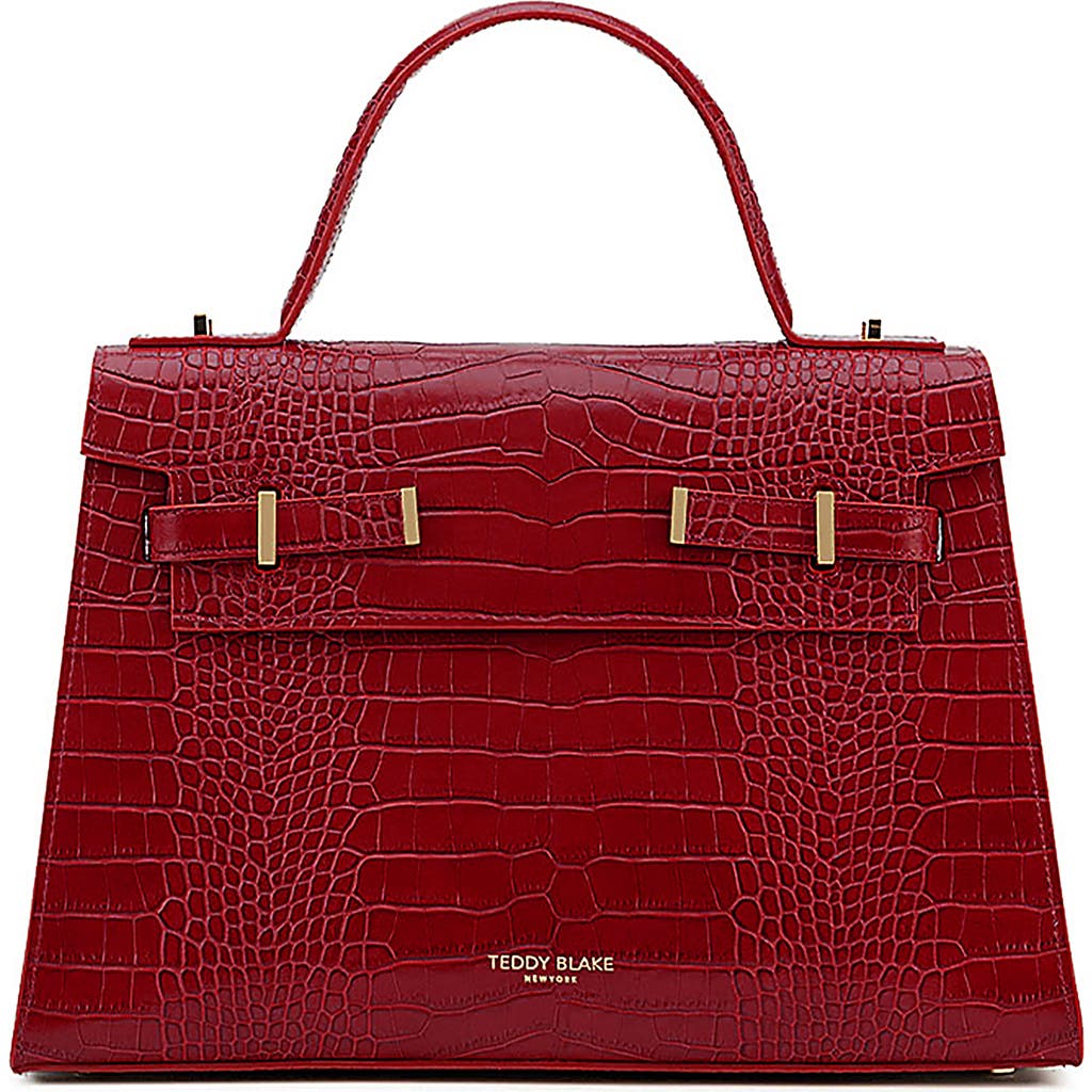 Teddy Blake Ava Croco  14" in Dark Red  product