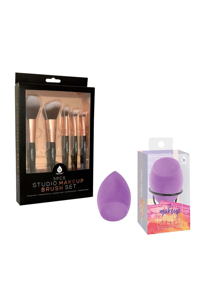 Complete Makeup Application Kit, Main, color, Black