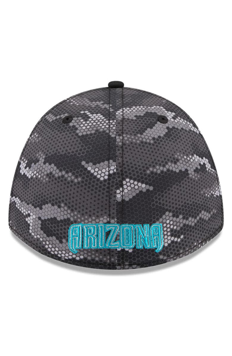 New Era Men's New Era Black Arizona Diamondbacks Camo 39THIRTY A-Frame Flex Hat, Alternate, color, Black
