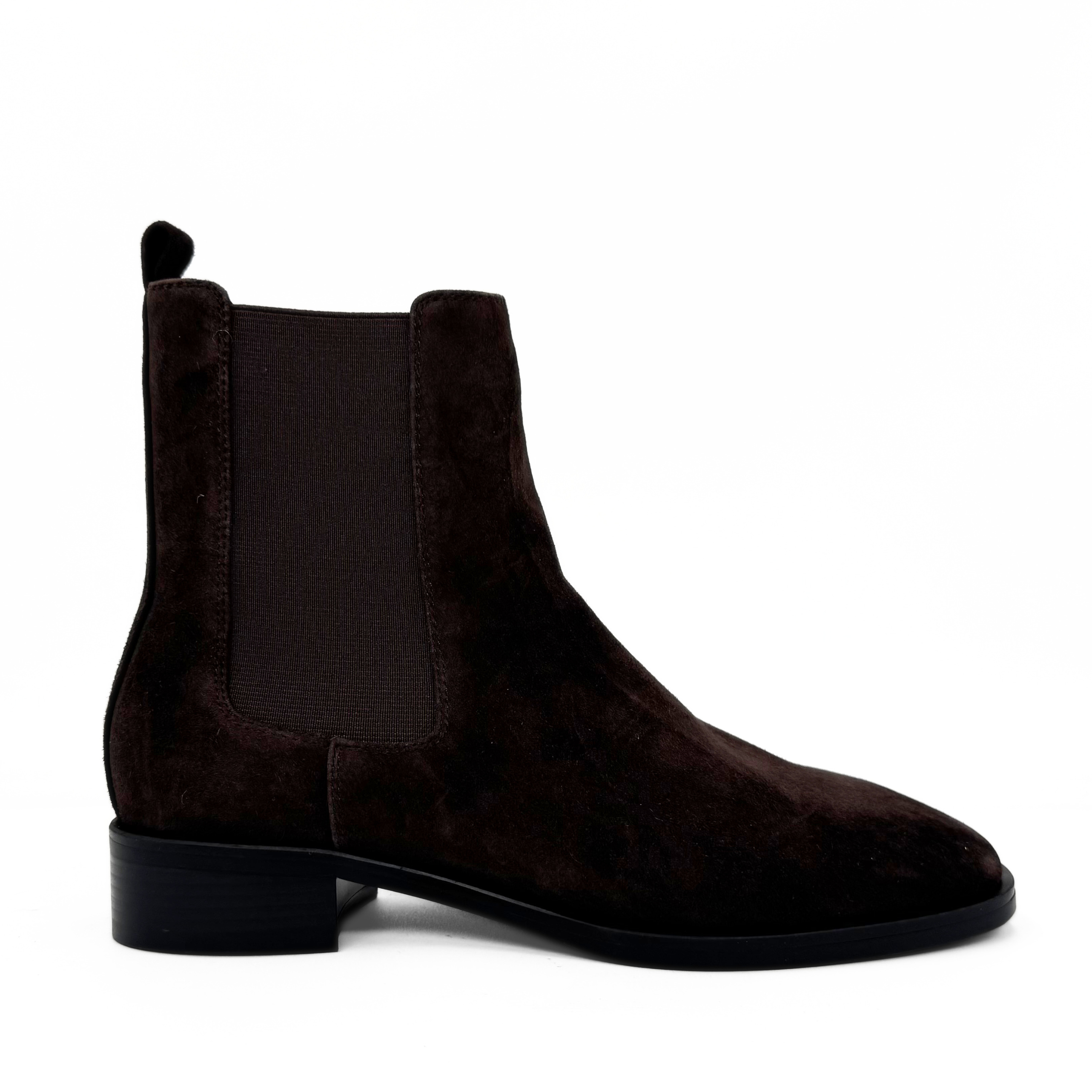 Cori Suede Chelsea Boots, Main, color, Brown