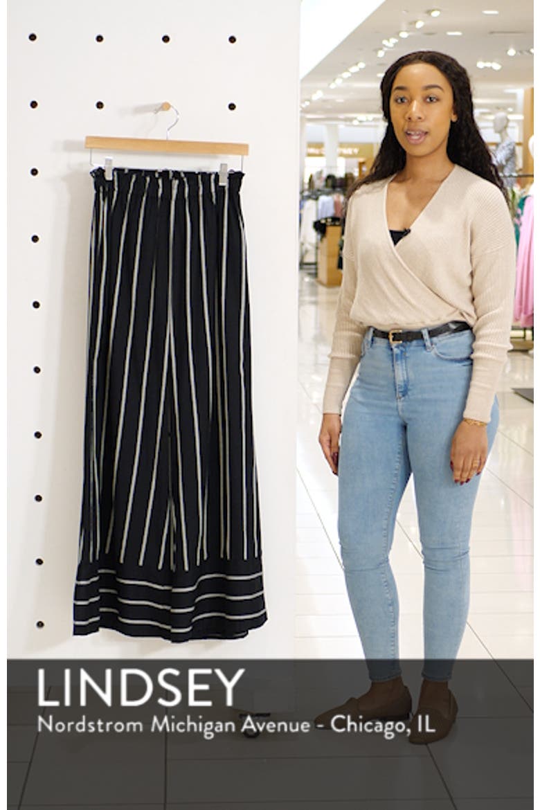 Flip Out Stripe Wide Leg Pants video