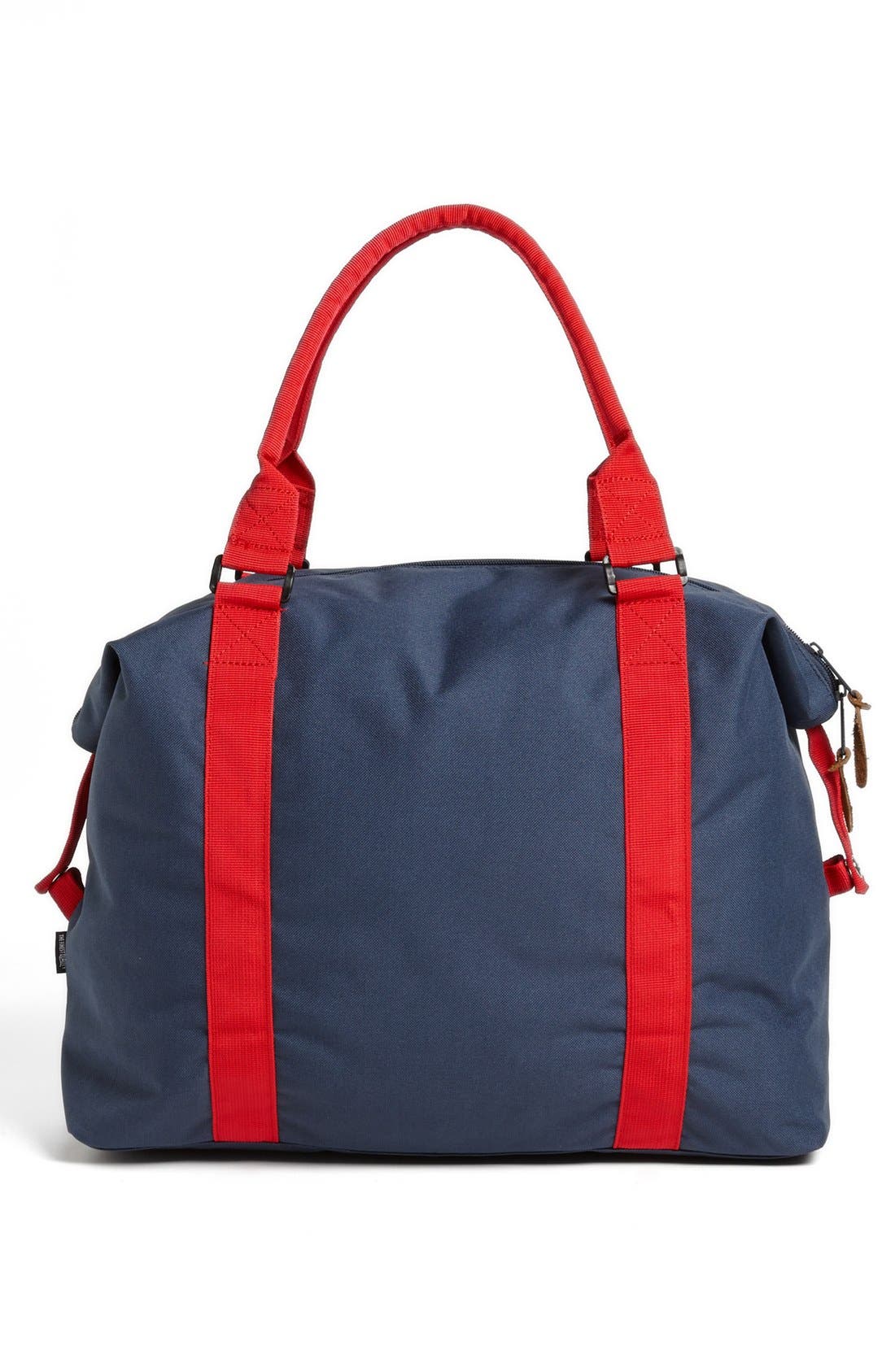 'Strand' Duffel Bag, Alternate, color, NAVY/ RED