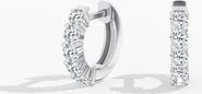 Everlee Classic Round 1.00CTW Lab Diamond Hoop in 14K
