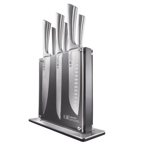 Damashiro® Kin 7-Piece Knife Block