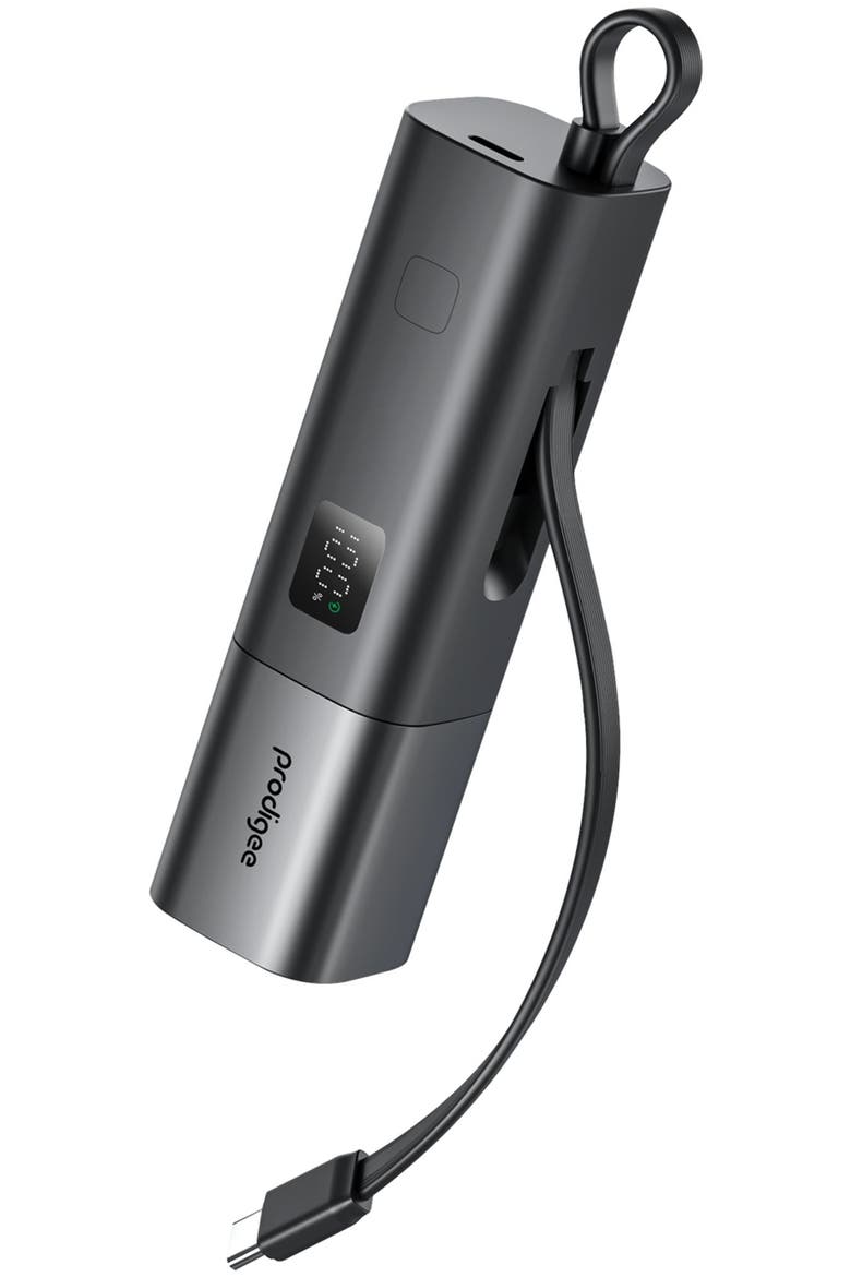 - Energee PowerBar 2 in 1 Power Bank and Wall Charger 20W - Black, Alternate, color, Black