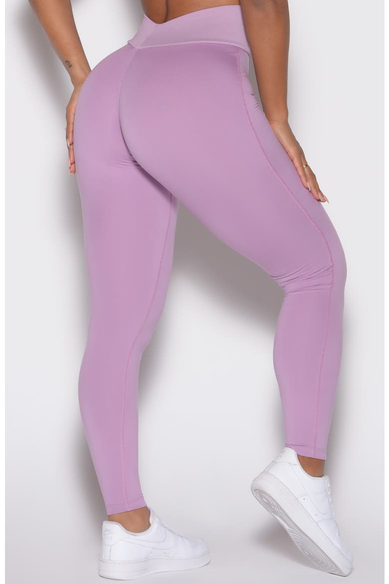 Figure Butt Lift Leggings, Alternate, color, Smokey Grape