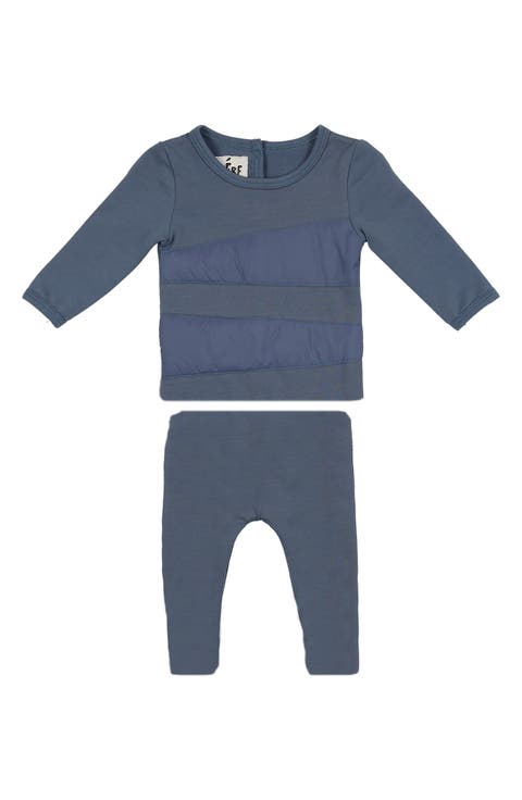 Puffed Triangle Top & Leggings Set (Baby)