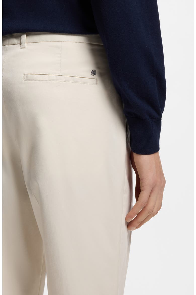 Perin Flat Front Trousers, Alternate, color, OPEN WHTE
