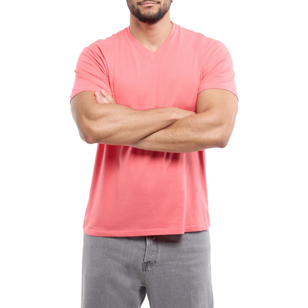 X-ray Xray V-neck Flex T-shirt In Orange