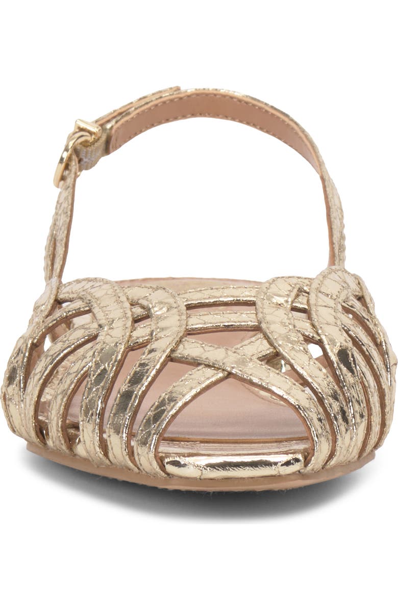 Vince Camuto Stiorra Slingback Sandal, Alternate, color, Gold