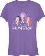 KPop Demon Hunters Junior's Chibi Trio Huntrix T-Shirt